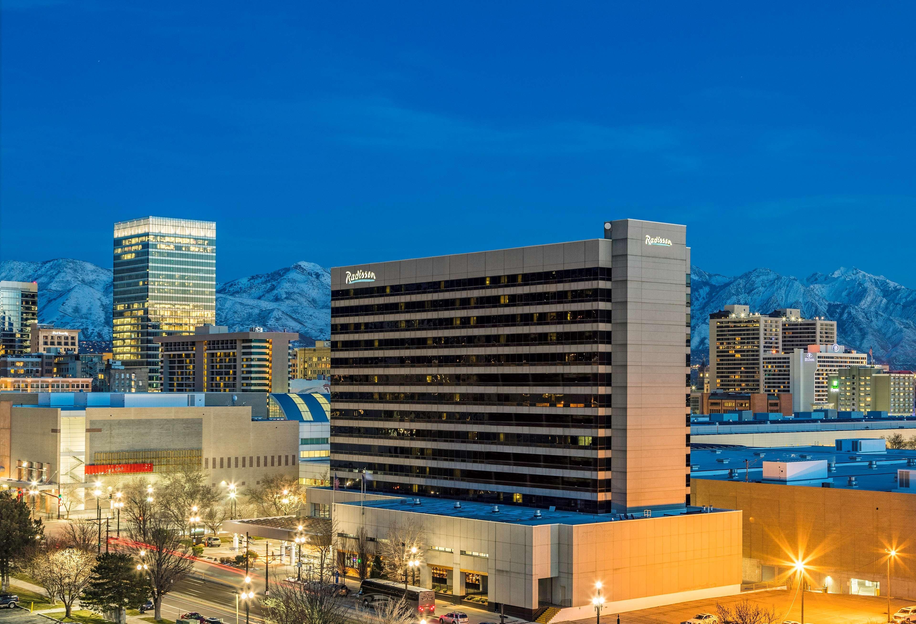 Radisson Hotel Salt Lake City Downtown Zewnętrze zdjęcie